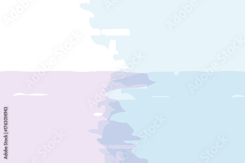 Gentle brush layers evoke softness and style. Vecter abstract background