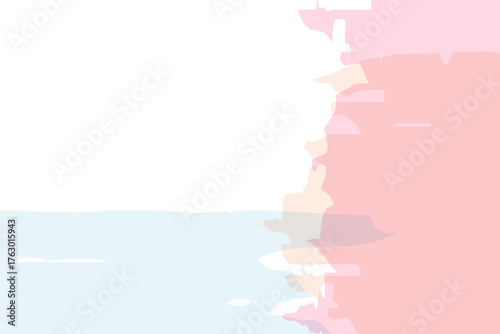 Soft pastels create an inviting, elegant feel. Vecter abstract background