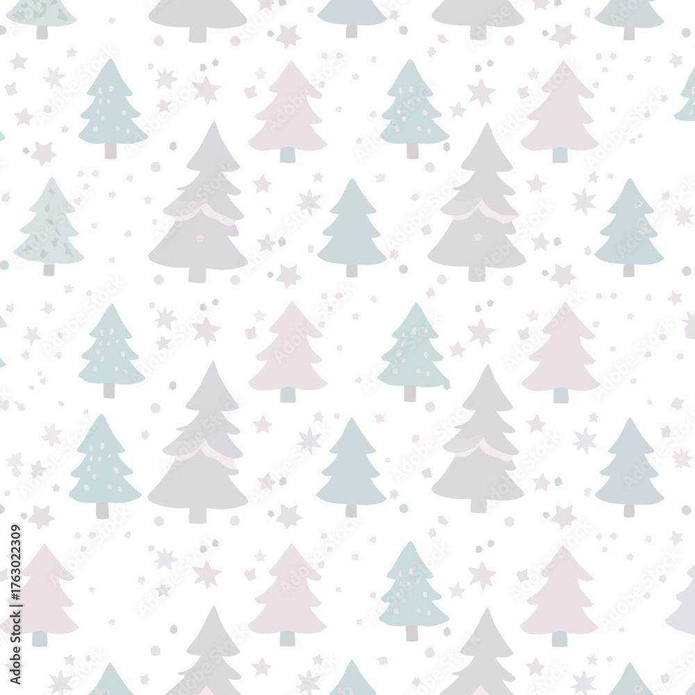 Obraz premium christmas trees background