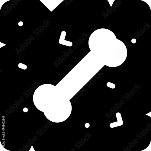 archaeologist icon illustration design with glyph