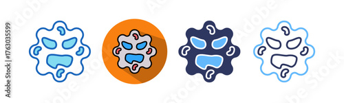 White Blood Cell multistyle icon