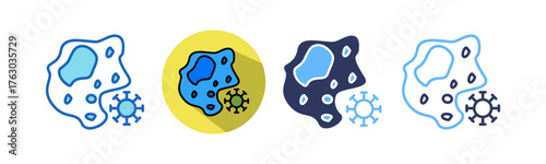 Macrophage multistyle icon