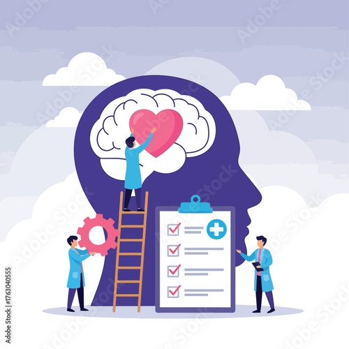 Expert Medical Professionals Providing Comprehensive Mental Health Care and Brain Well-being Support, Featuring a Team of Doctors Nurturing the Mind with Compassion and Strategic Intervention