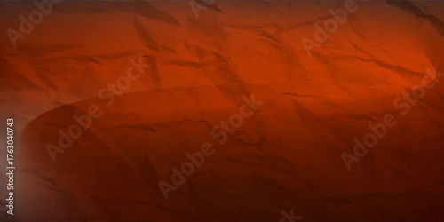 warm orange crumpled paper background featuring a subtle gradient, perfect for textured backdrops in design, branding, and creative layouts