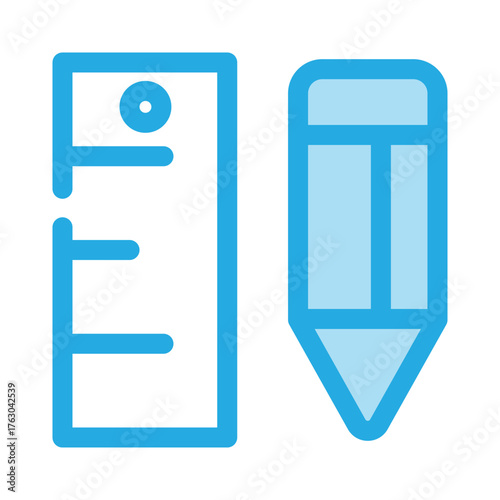 Ruler icon design template