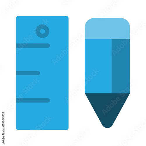 Ruler icon design template