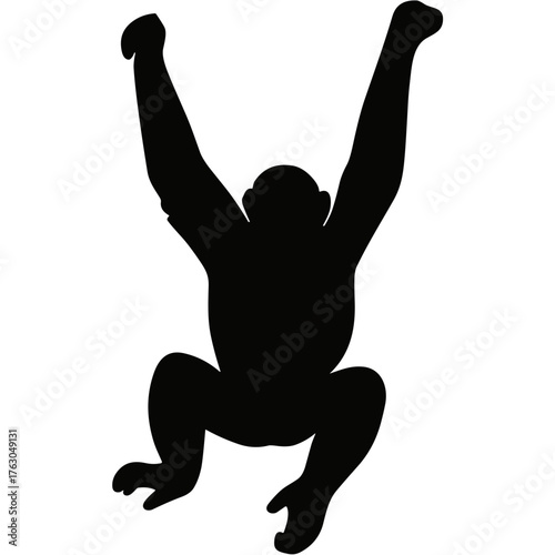 monkey silhouette