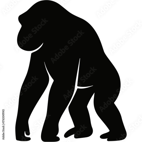 monkey silhouette