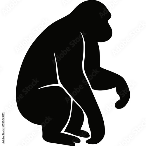 monkey silhouette