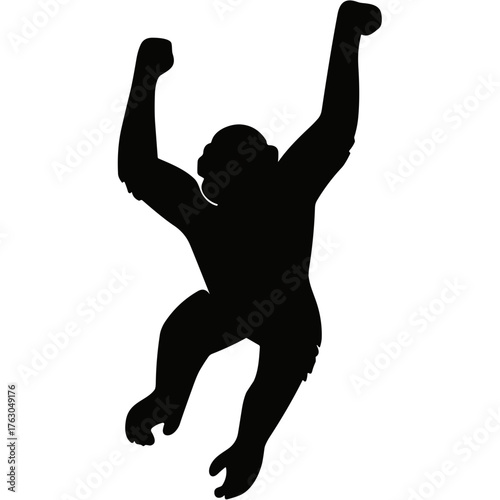 monkey silhouette