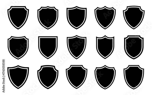 set of shields