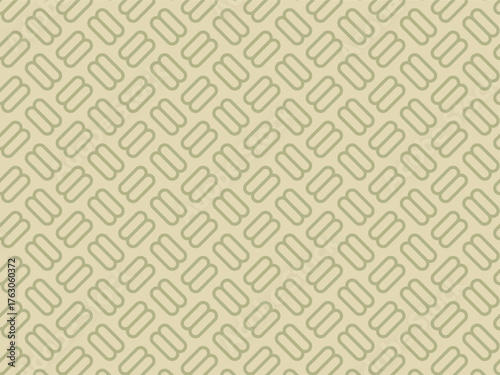 Subtle seamless rounded-rectangle lattice pattern in sage green and cream, perfect for wallpaper, textile, stationery, packaging, web backgrounds, home decor, gift wrap