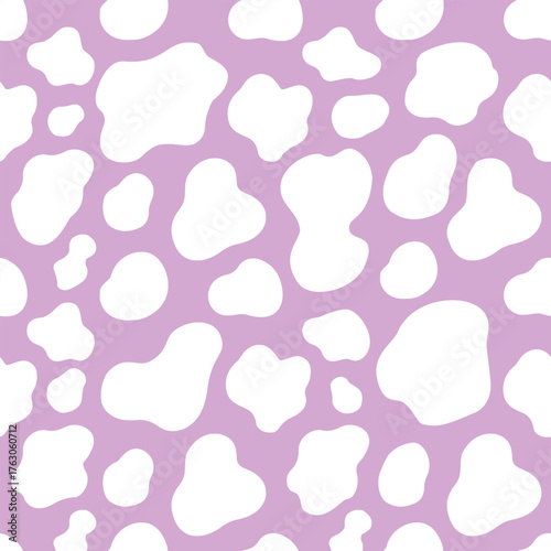 texture white dew violet purple crimson cow spot repeat seamless pattern print dalmatian dog