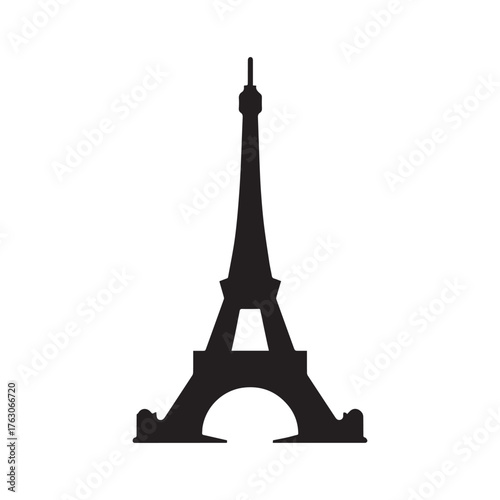 Modern Cultural Eiffel Tower Logo Combining Heritage and Architectural Design