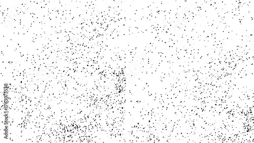 Abstract grunge texture effect, scratch and dust particle grain on white background, Vector black and white grunge abstract background.