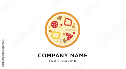 Delicious pizza with various toppings ready to be served for a tasty meal.