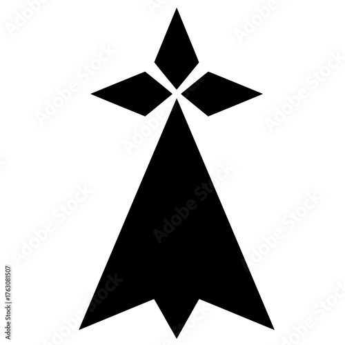 The black ermine used in Breton heraldry