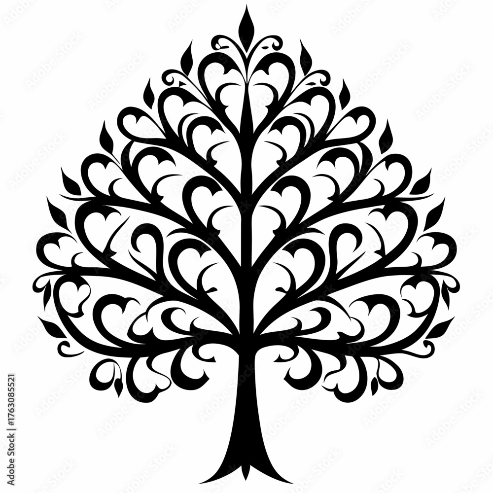 Obraz premium Cabbage tree on white background.04