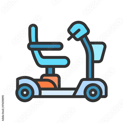 Mobility Scooter Icon