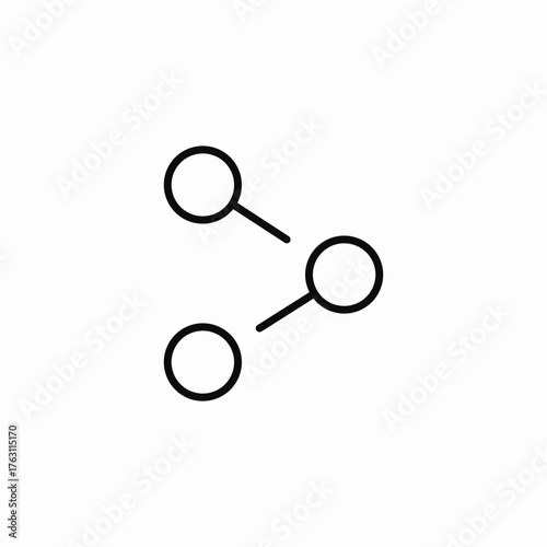 connect share network icon sign vector