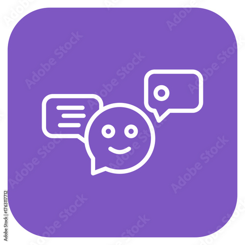Comments icon vector image. Can be used for Online Marketing.