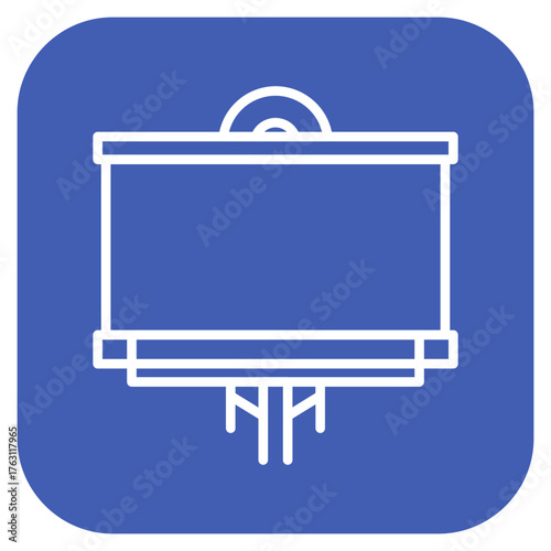 Billboard Marketing icon vector image. Can be used for Online Marketing.
