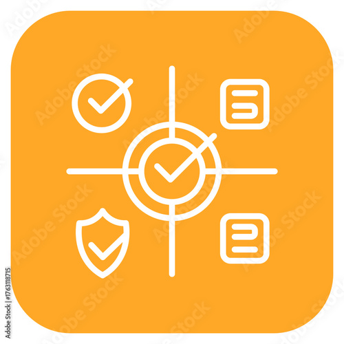 Prioritize icon vector image. Can be used for Project Management.