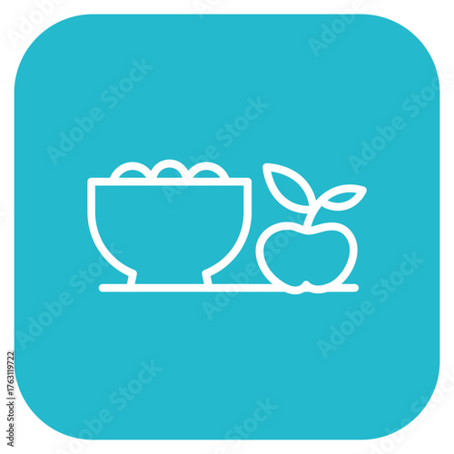 Jail Food icon vector image. Can be used for Prison.