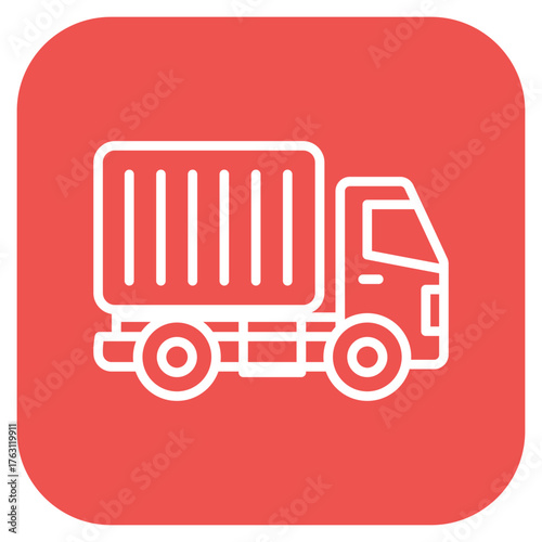 Truck icon vector image. Can be used for Natural Disaster.