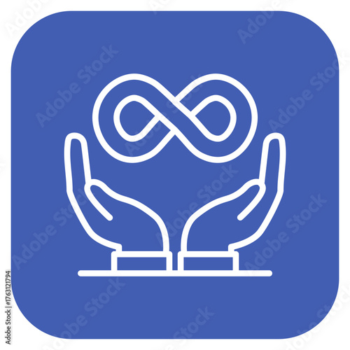 Trustworthiness icon vector image. Can be used for Personality Traits.