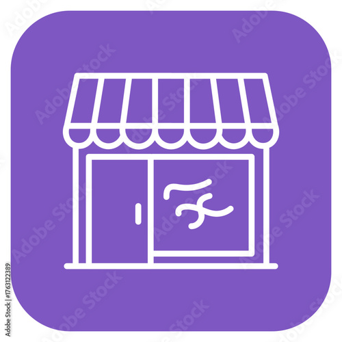 Candy Store icon vector image. Can be used for Amusement Park.