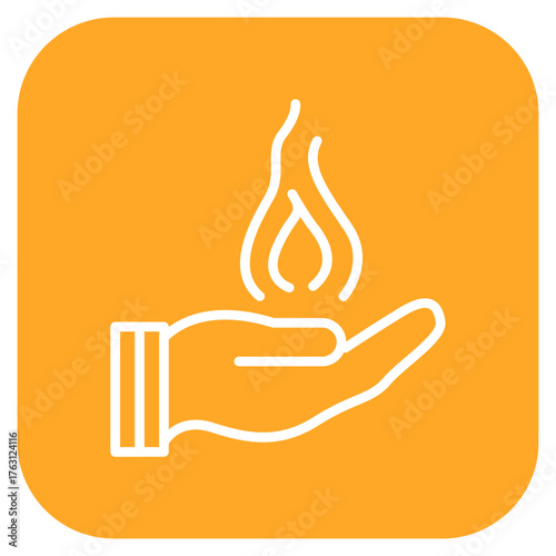 Safety Measures icon vector image. Can be used for Risk Management.
