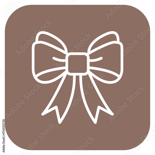 Festive Ribbon icon vector image. Can be used for Festa Junina.