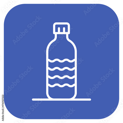 Water icon vector image. Can be used for Rugby.