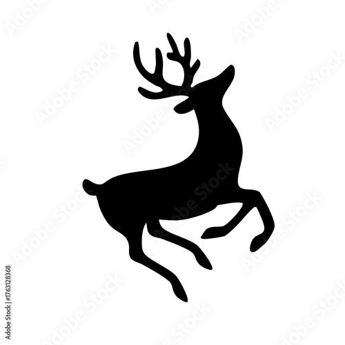 fliegendes Rentier Rudolf Icon 