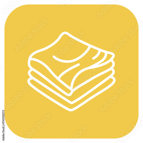 Fabric Layers icon vector image. Can be used for Fabric Features.