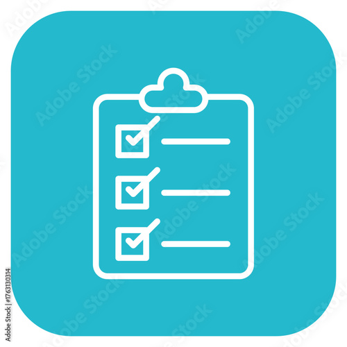 Checklist icon vector image. Can be used for Shoemaker.
