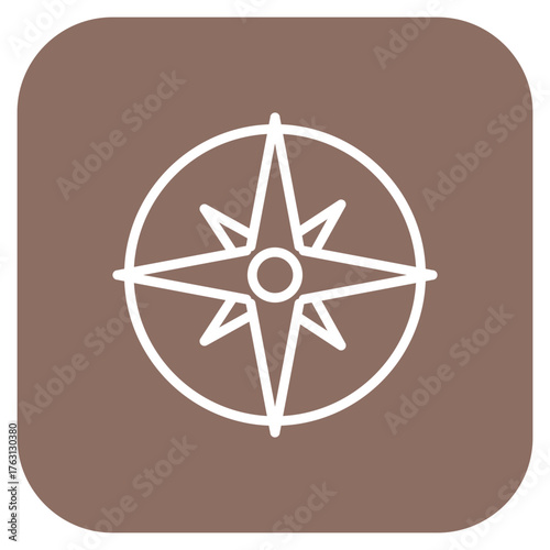 Compass icon vector image. Can be used for Shoemaker.
