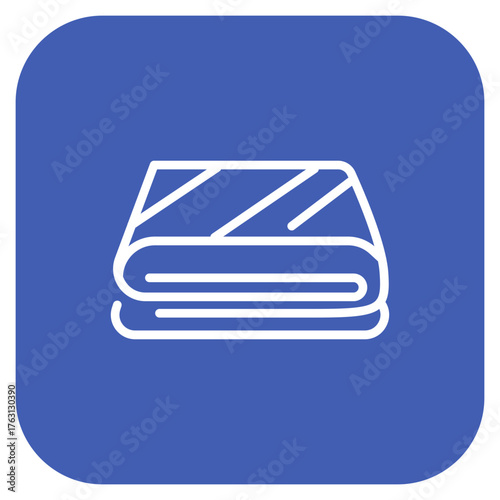 Fabrics icon vector image. Can be used for Shoemaker.