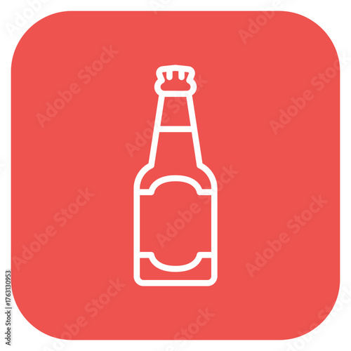 Beer icon vector image. Can be used for Oktoberfest.