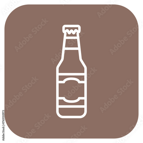 Beer Bottles icon vector image. Can be used for Oktoberfest.
