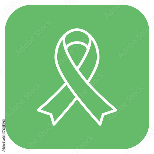 Ribbon icon vector image. Can be used for Baby Shower.