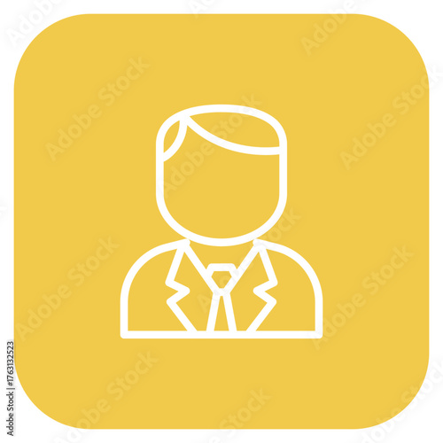 Banker icon vector image. Can be used for Diversity.