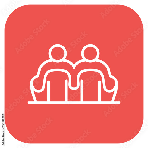 Supporter icon vector image. Can be used for Volleyball.