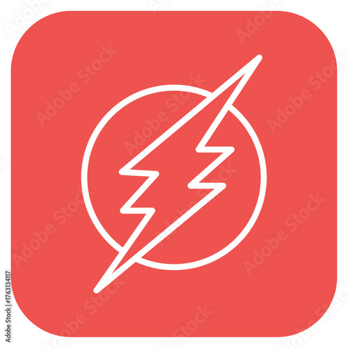 Bolt icon vector image. Can be used for Mettalurgy.