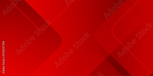 red abstract background with layered rounded diamond shapes and smooth gradients. Ideal for energetic designs, business branding, and dynamic presentations.