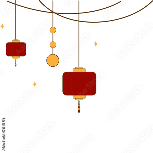 Chinese New Year Lantern Decoration