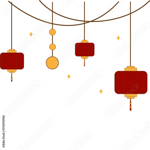 Chinese New Year Lantern Decoration