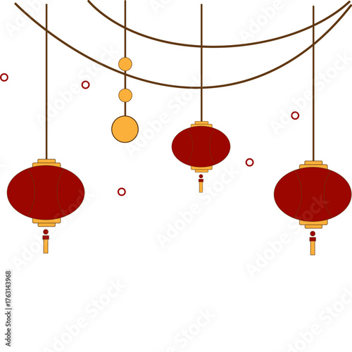Chinese New Year Lantern Decoration