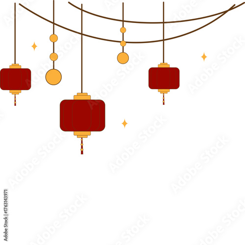 Chinese New Year Lantern Decoration